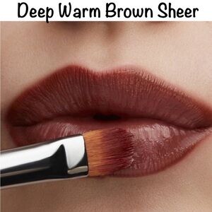 💋 I DESERVE THIS a MAC LUSTREGLASS SHEER SHINE LIPSTICK. RETAIL $27. **NEW.